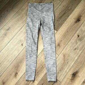 Ivivva High Waisted Rhythm Tight Leggings Black Gray